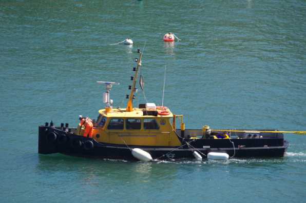 15 May 2020 - 11-40-02 
The tug is from Falmouth - so maybe that's where the fuel barge went for her MoT ?
----------------------------
Damen Pushy Cat tug Mariana K